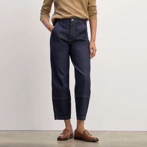 Everlane - The Utility Barrel Jean - Pure Blue